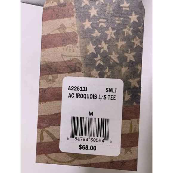 AFFLICTION Men's T-Shirt L/S AC IROQUOIS Tee - Picture 7 of 12